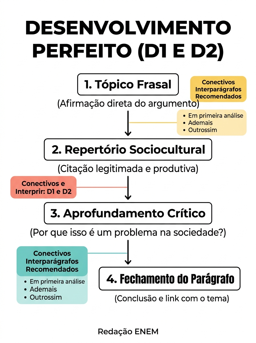 Mapa Mental Desenvolvimento Perfeito D1 e D2
